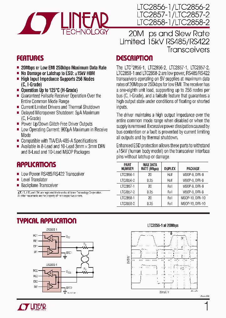 LTC2856HMS8-1_4332946.PDF Datasheet