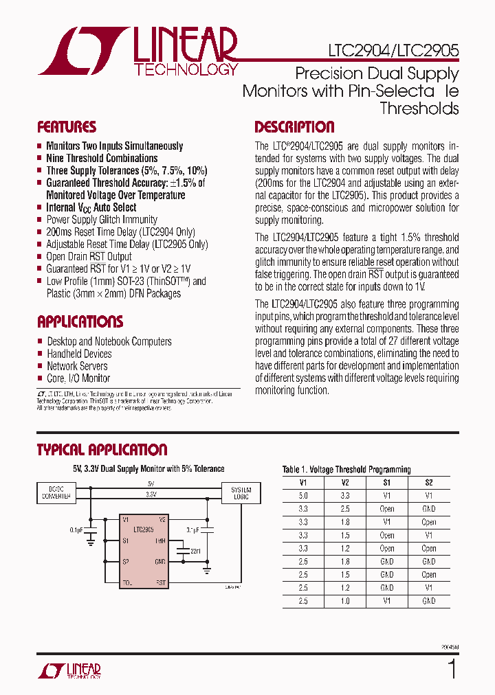 LTC2905HDDBTRMPBF_4539464.PDF Datasheet