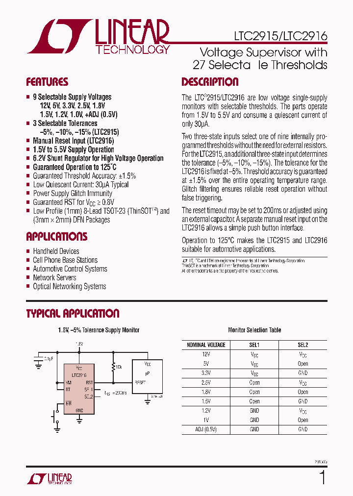 LTC2915ITS8-1-PBF_4311075.PDF Datasheet