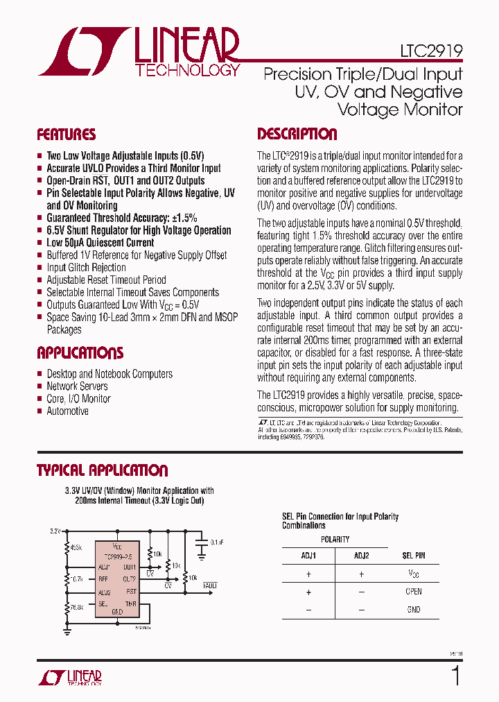 LTC2919HDDB-25-PBF_4456116.PDF Datasheet