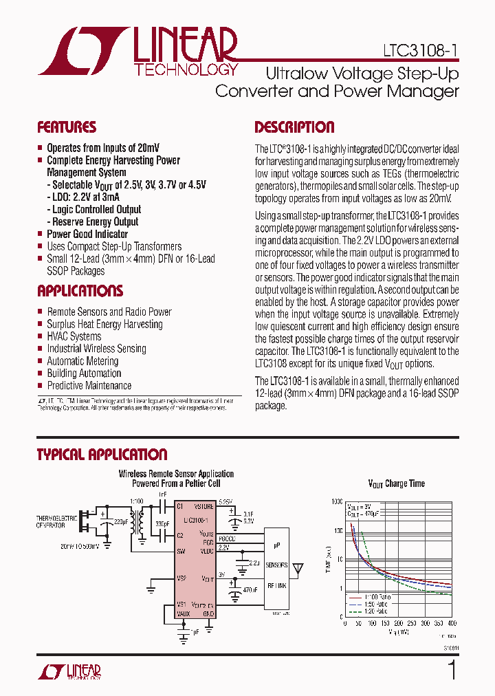 LTC3108IDE-1-PBF_4562494.PDF Datasheet