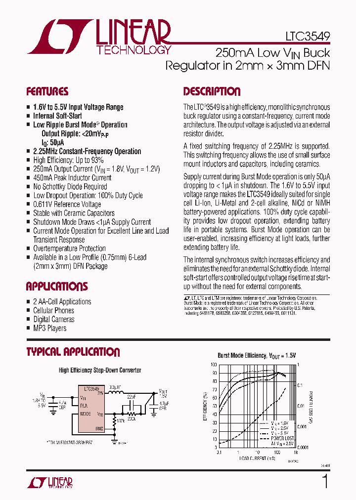 LTC3549EDCB_4379763.PDF Datasheet