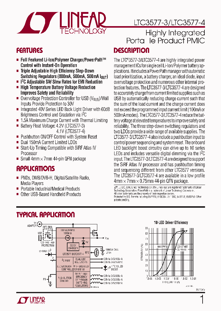 LTC3577EUFF-3PBF_4533899.PDF Datasheet