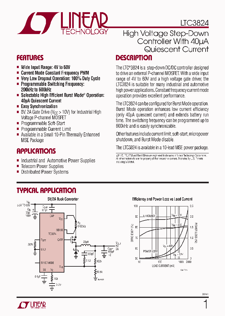 LTC3824EMSE_4450637.PDF Datasheet