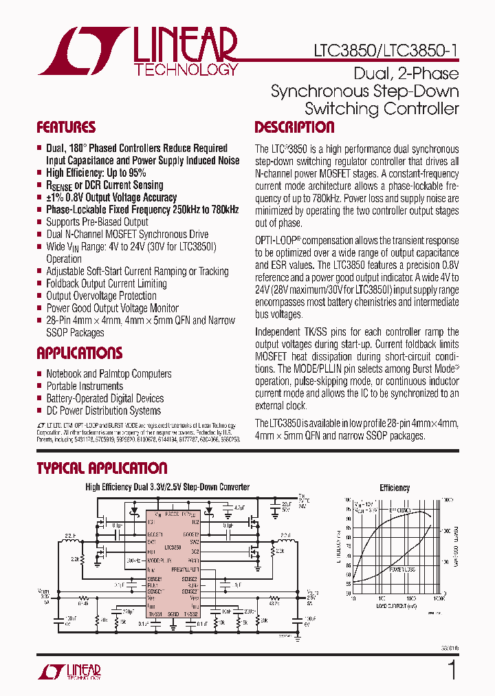 LTC3850EUF-PBF_4355784.PDF Datasheet