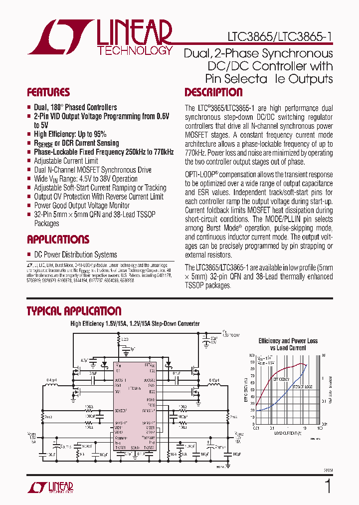 LTC3865EFEPBF_4543944.PDF Datasheet