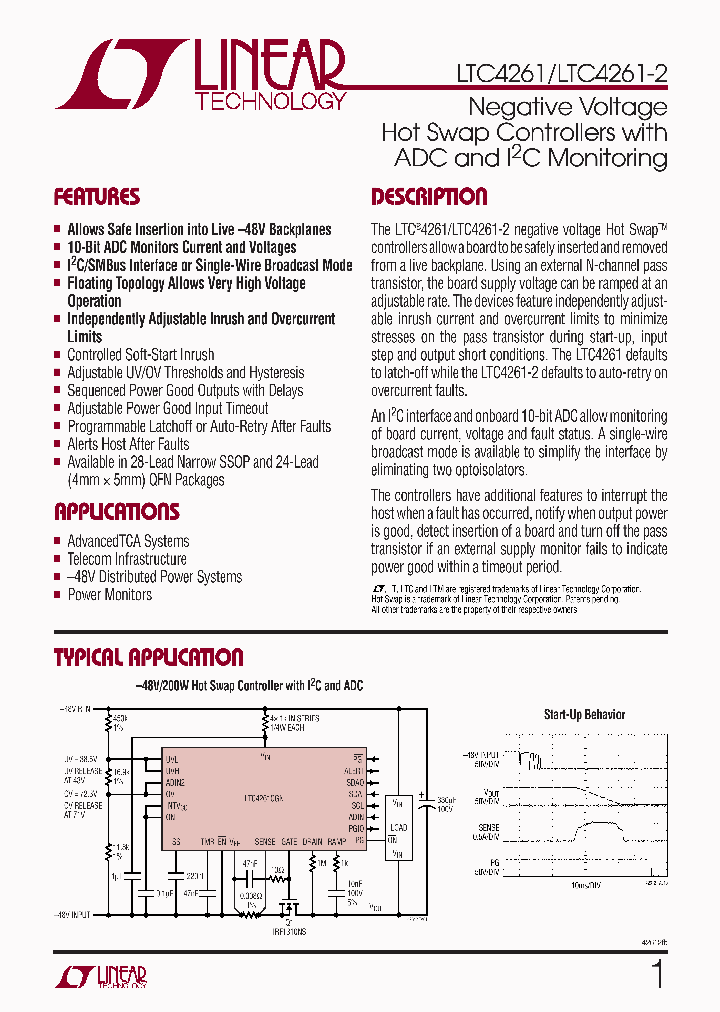 LTC4261CUFD-2_4339727.PDF Datasheet