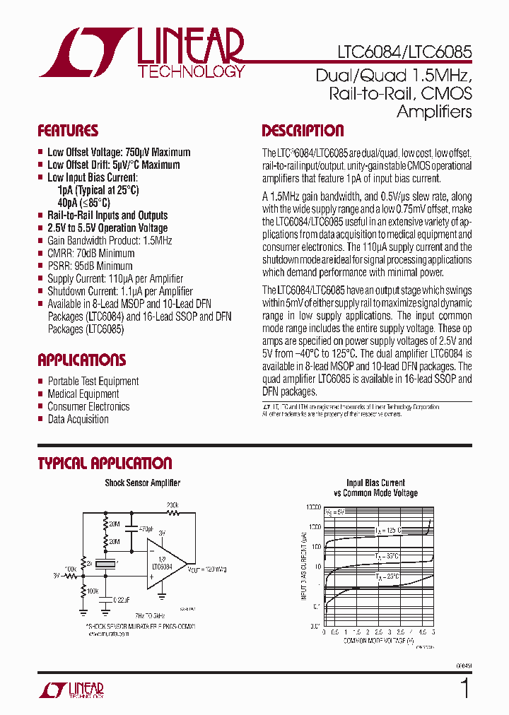 LTC6084HDD-PBF_4316116.PDF Datasheet