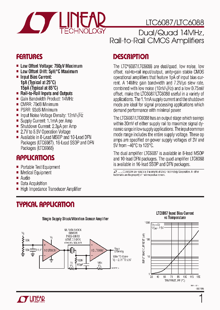 LTC6087CDD-PBF_4330830.PDF Datasheet