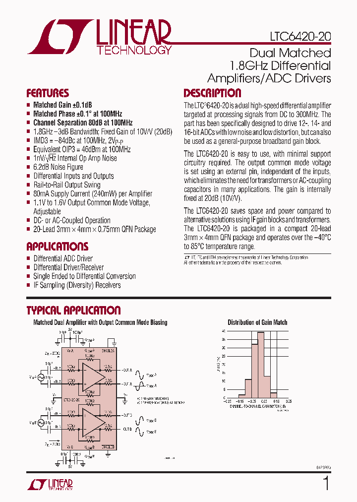 LTC6420CUDC-20-PBF_4345220.PDF Datasheet
