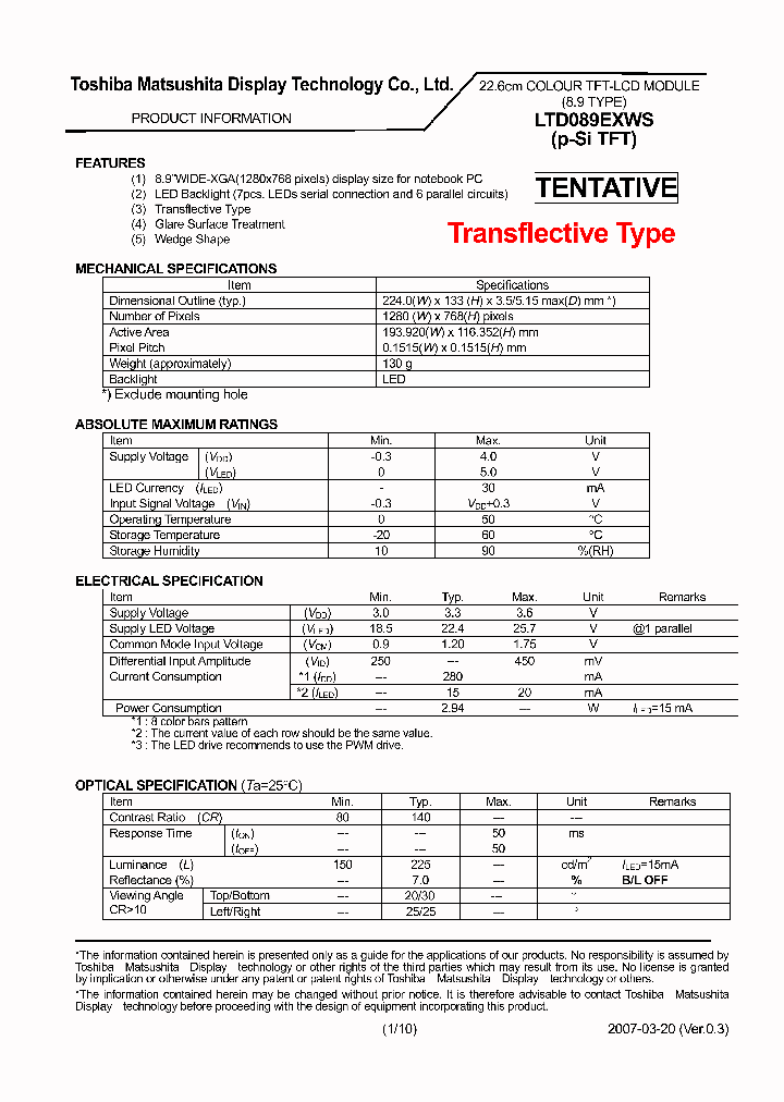 LTD089EXWS_4270955.PDF Datasheet