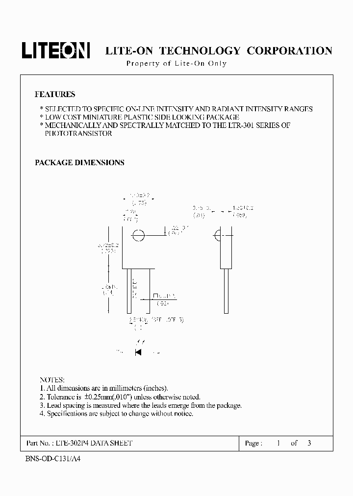 LTE-302P4_4703480.PDF Datasheet