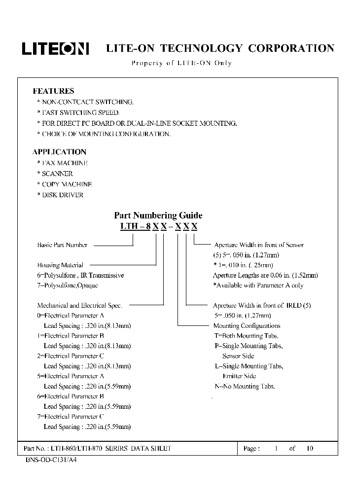 LTH-872-L51_4578407.PDF Datasheet