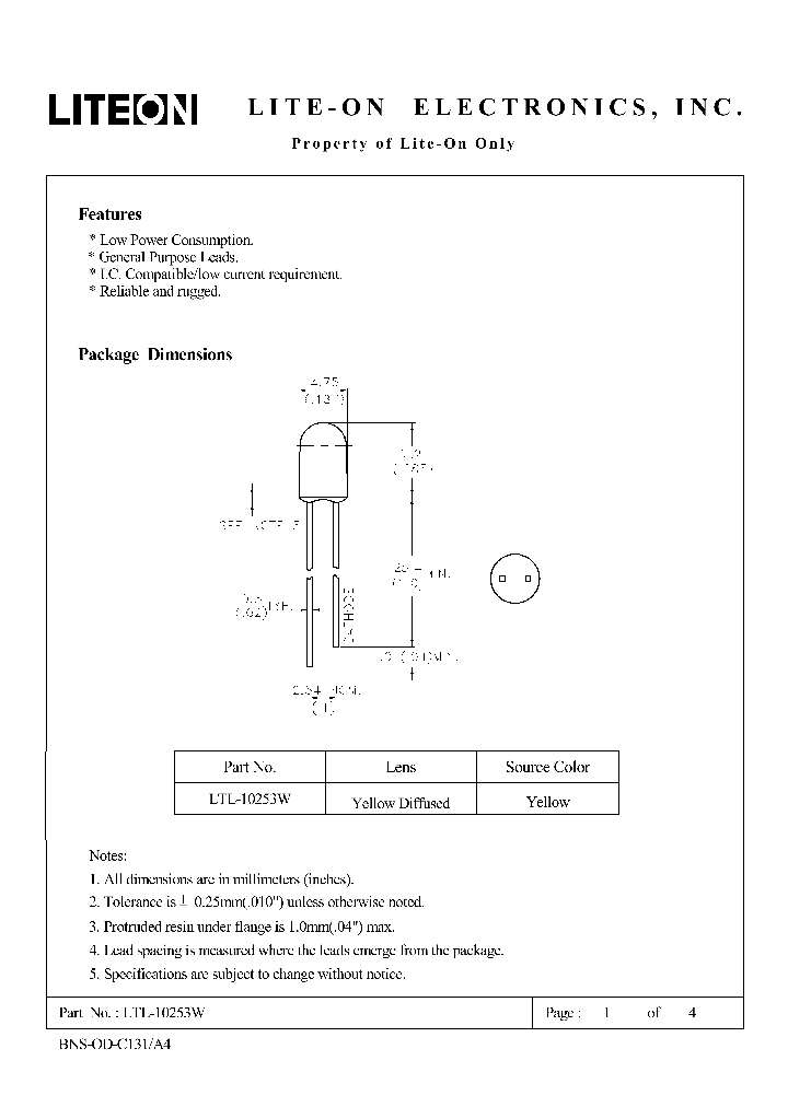 LTL-10253W_4717879.PDF Datasheet