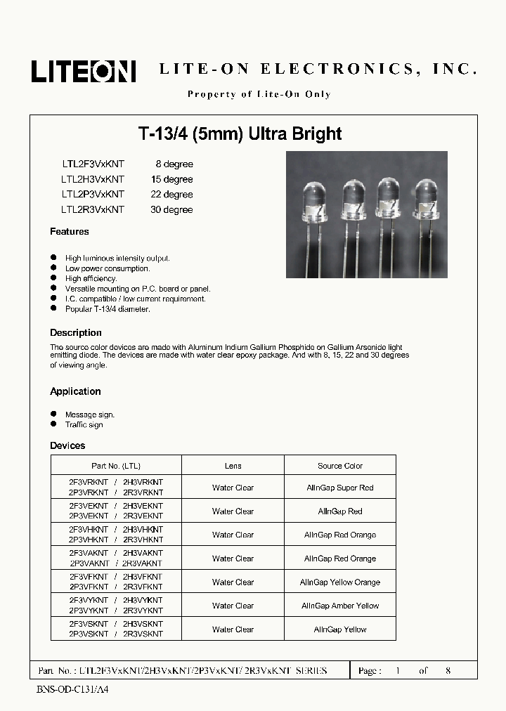 LTL2F3VAKNT_4564534.PDF Datasheet