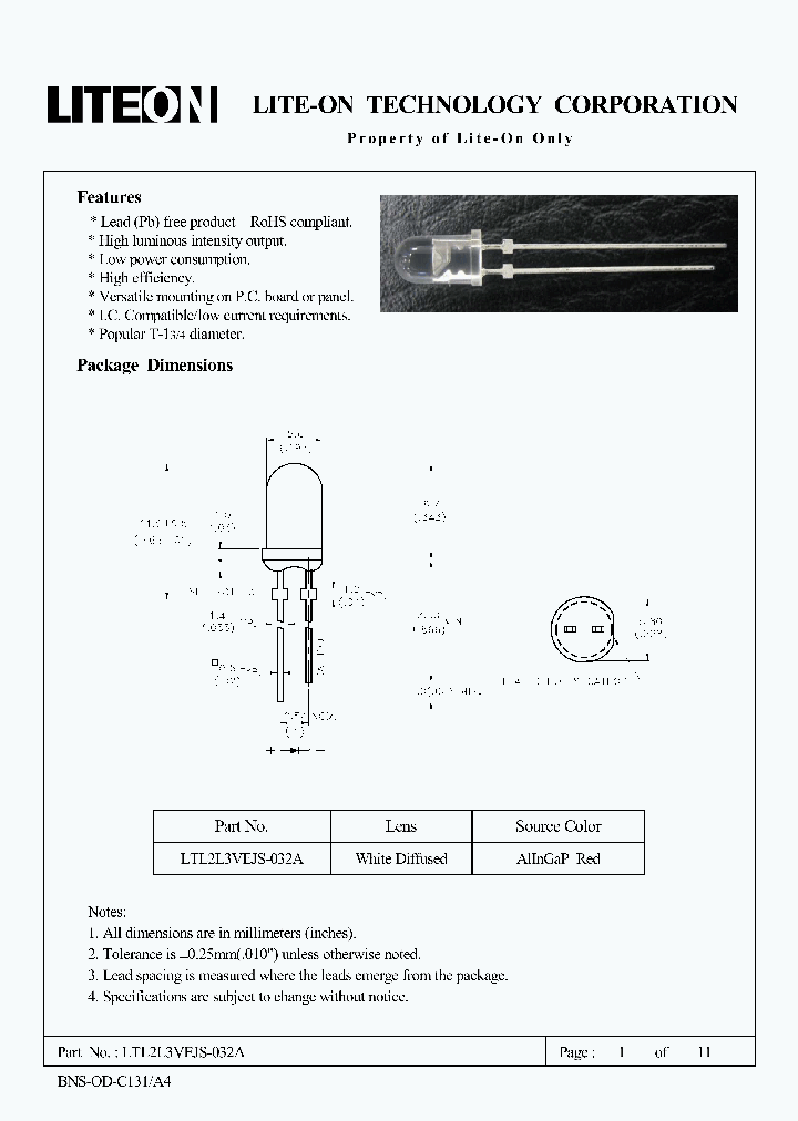 LTL2L3VEJS-032A_4744474.PDF Datasheet