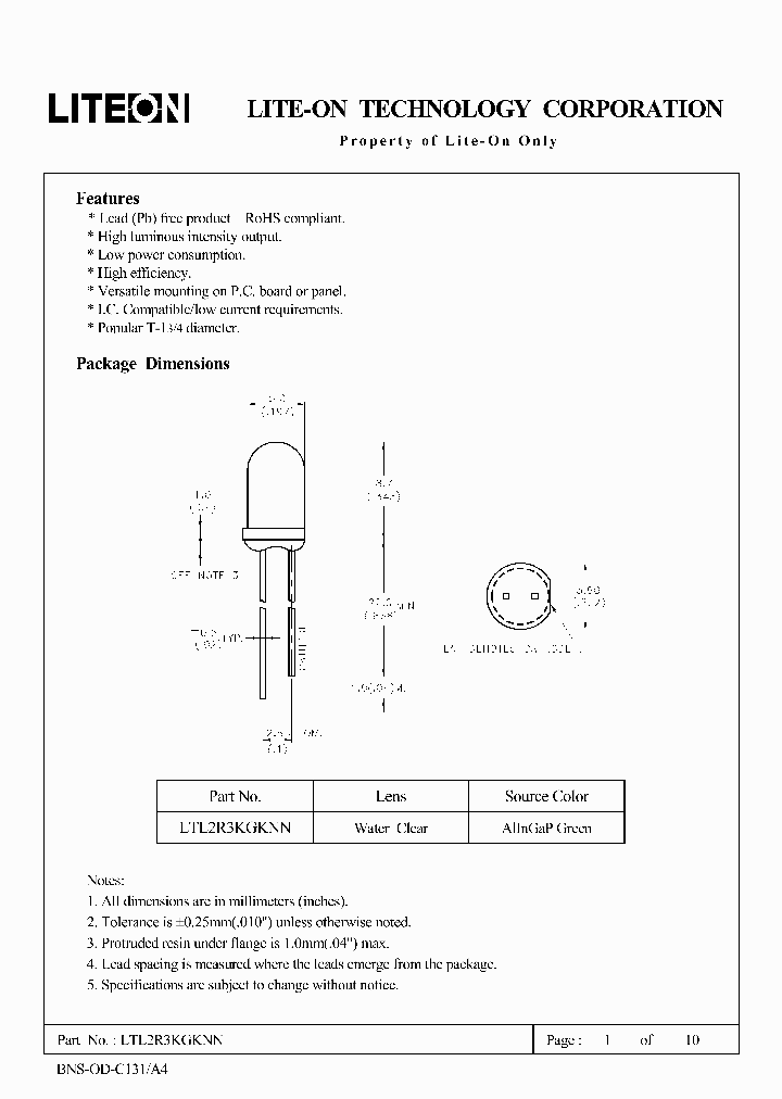 LTL2R3KGKNN_4655854.PDF Datasheet