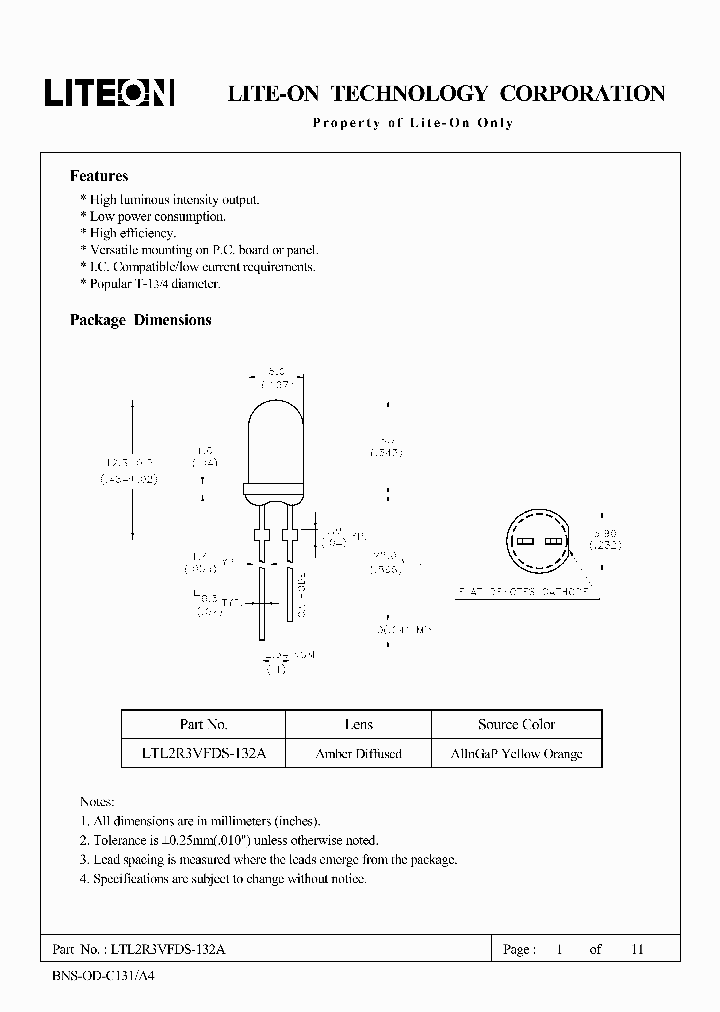 LTL2R3VFDS-132A_4519271.PDF Datasheet