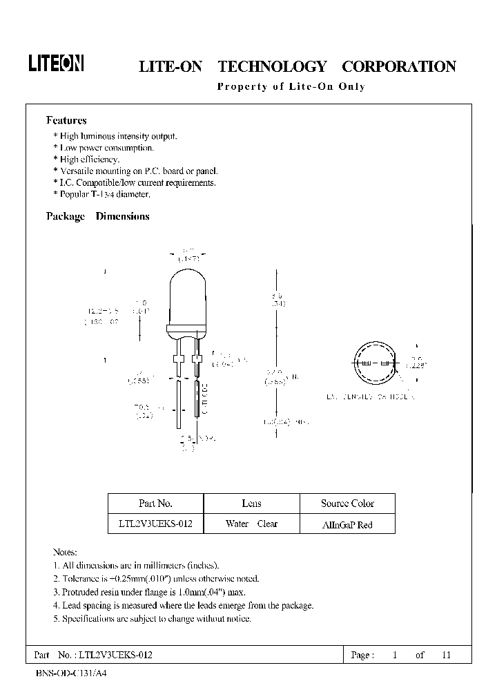 LTL2V3UEKS-012_4737632.PDF Datasheet