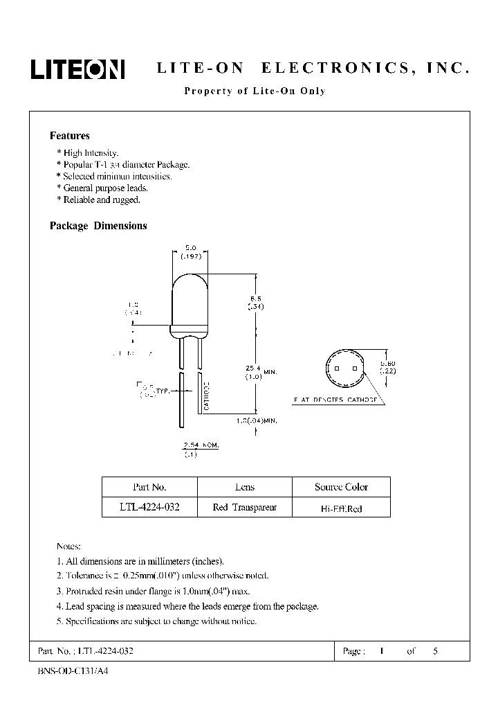 LTL-4224-032_4782235.PDF Datasheet