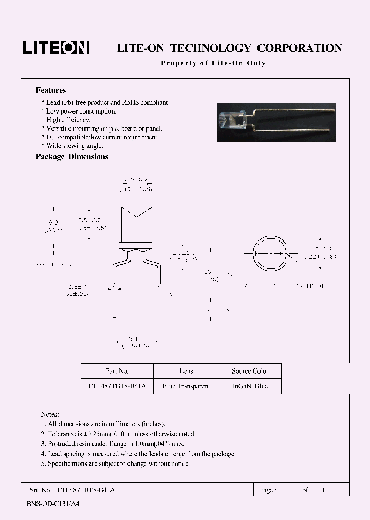 LTL487TBT8-B41A_4631525.PDF Datasheet
