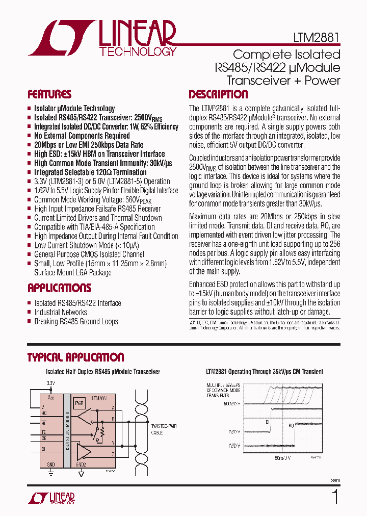 LTM2881_4517812.PDF Datasheet
