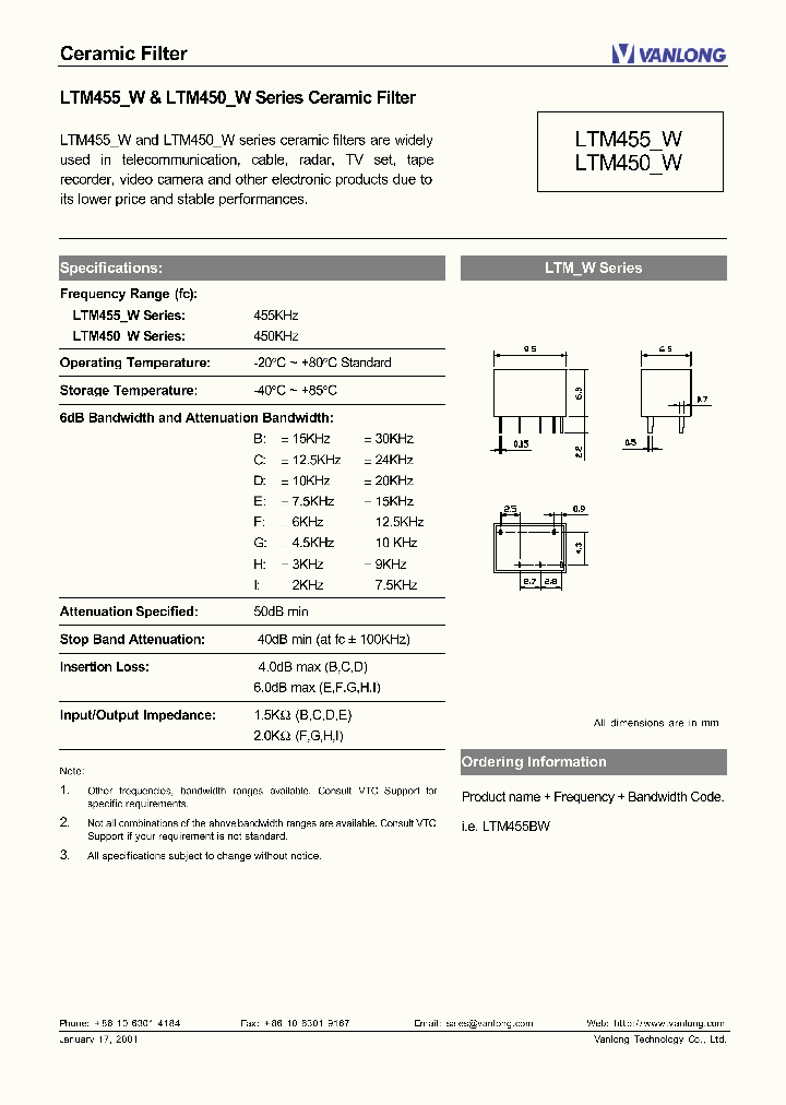 LTM450-W_4541711.PDF Datasheet