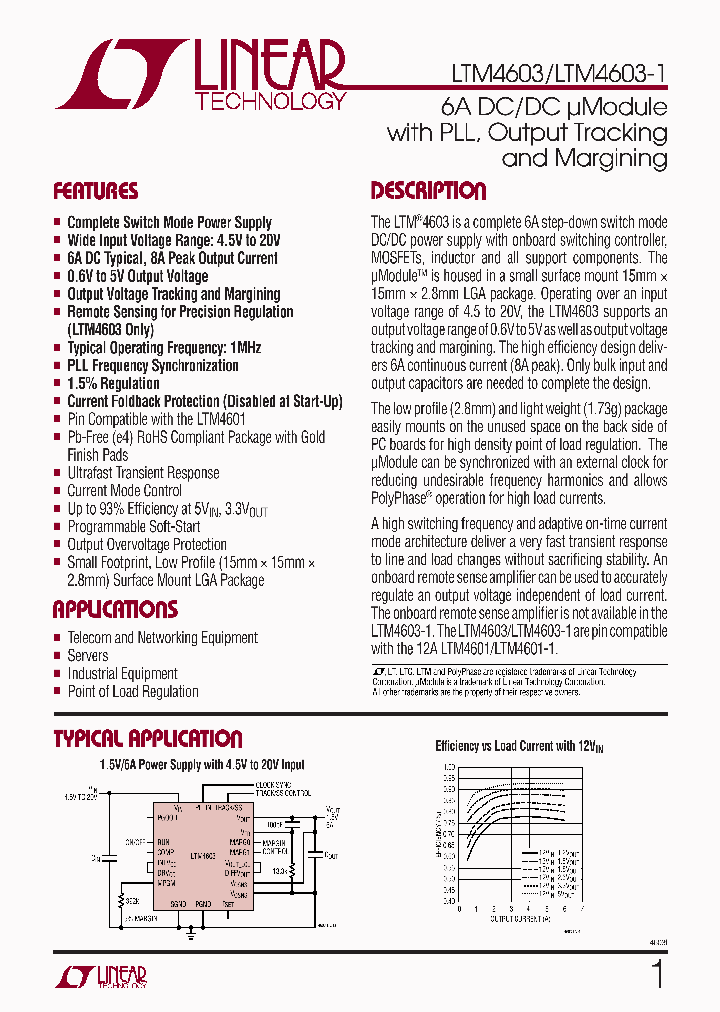 LTM4603EV-1-PBF_4338535.PDF Datasheet