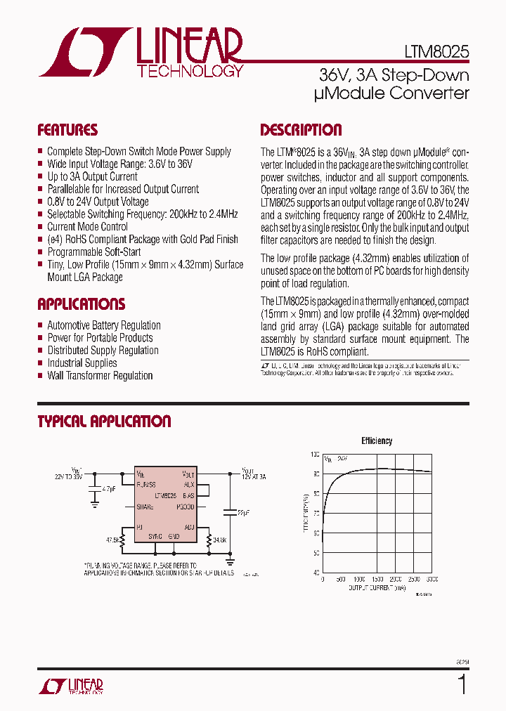 LTM8025EVPBF_4574495.PDF Datasheet