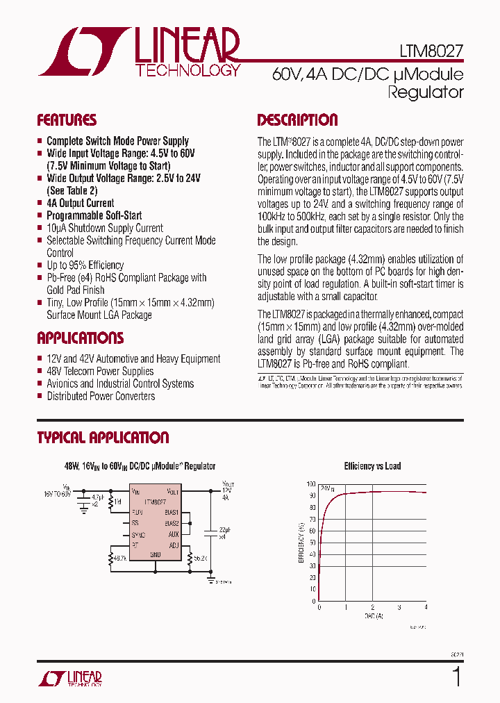 LTM8027EVPBF_4574496.PDF Datasheet