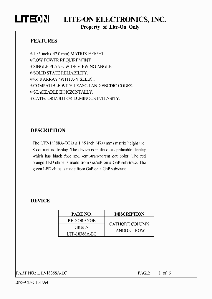 LTP-18388A-EC_4651324.PDF Datasheet