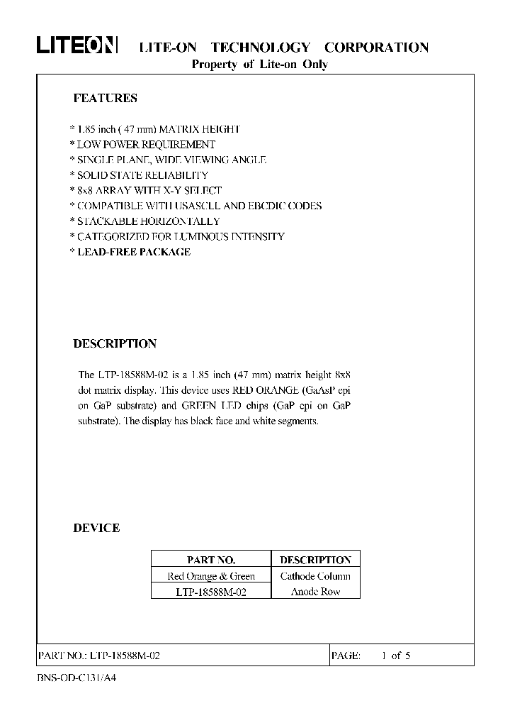 LTP-18588M-02_4534541.PDF Datasheet