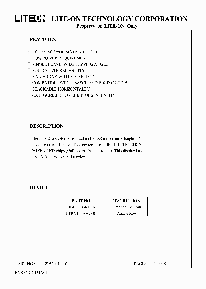 LTP-2157AHG-01_4658614.PDF Datasheet