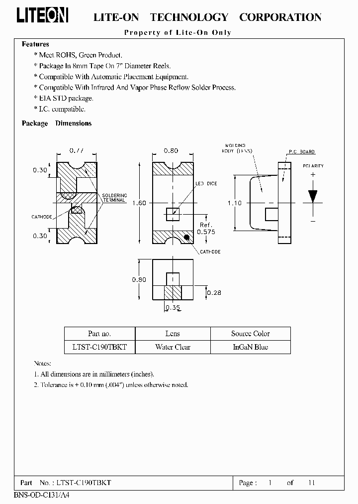 LTST-C190TBKT_4555690.PDF Datasheet