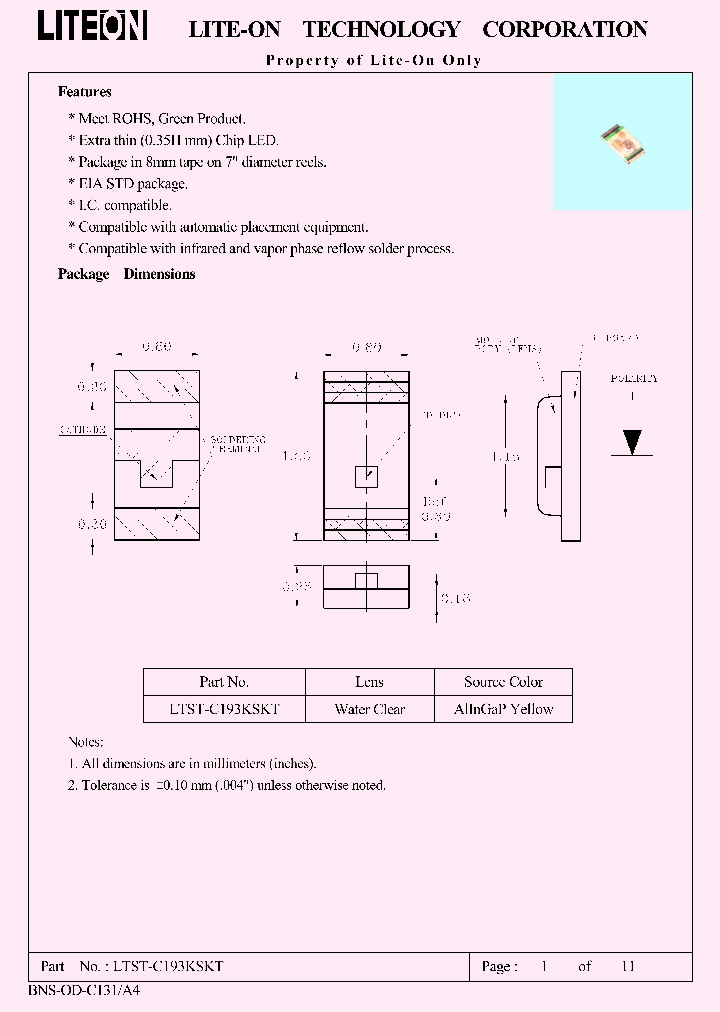 LTST-C193KSKT_4581426.PDF Datasheet