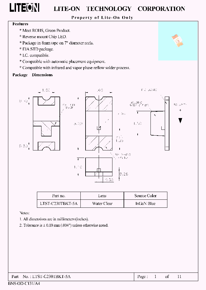 LTST-C230TBKT-5A_4623682.PDF Datasheet
