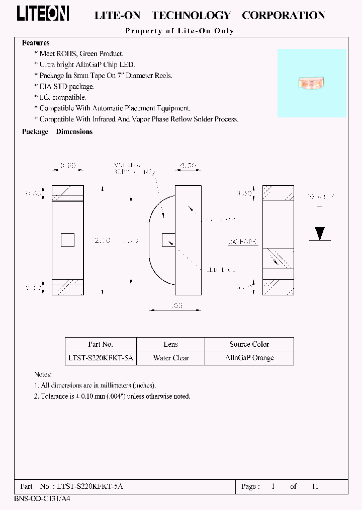 LTST-S220KFKT-5A_4785250.PDF Datasheet