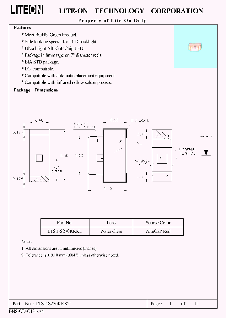 LTST-S270KRKT_4785256.PDF Datasheet
