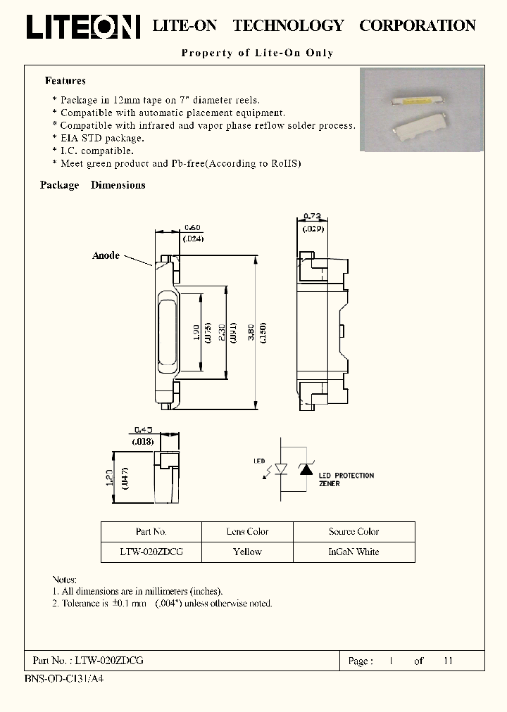LTW-020ZDCG_4539905.PDF Datasheet