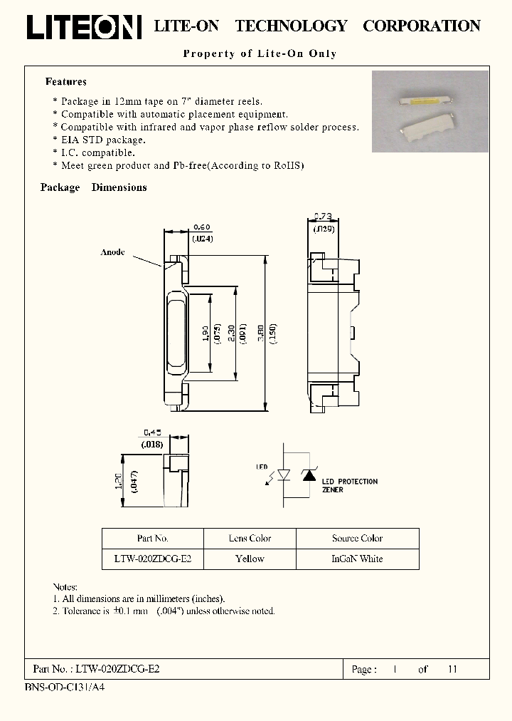 LTW-020ZDCG-E2_4539907.PDF Datasheet