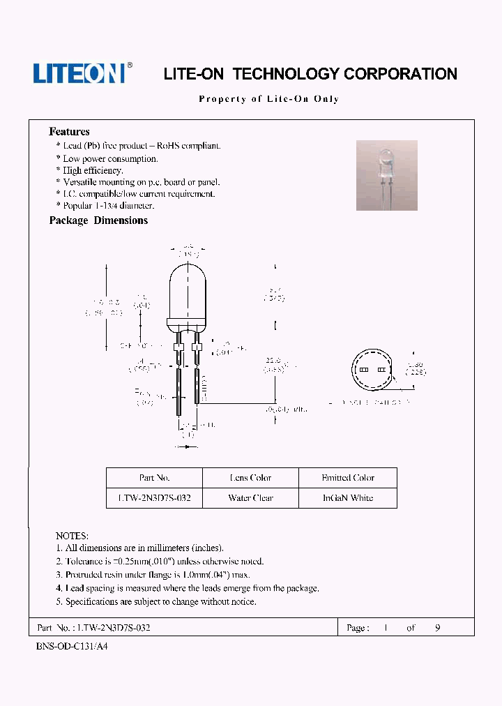 LTW-2N3D7S-032_4716794.PDF Datasheet