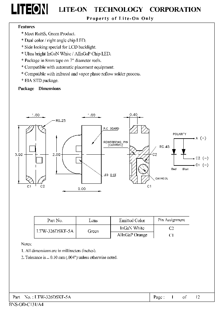 LTW-326DSKF-5A_4524581.PDF Datasheet