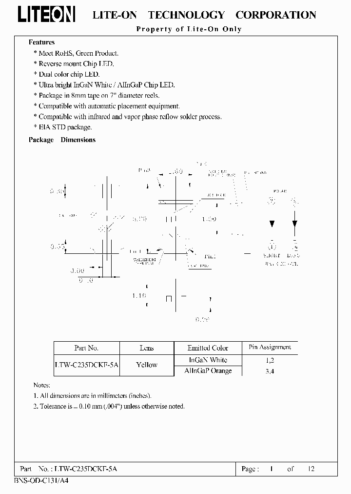 LTW-C235DCKF-5A_4577716.PDF Datasheet