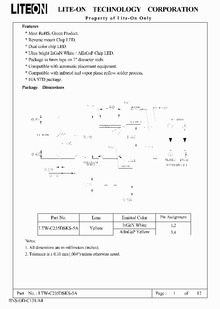 LTW-C235DSKS-5A_4785212.PDF Datasheet
