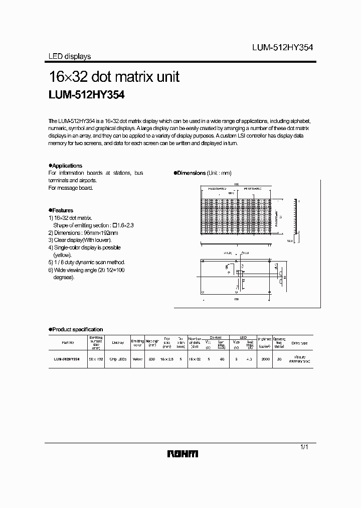 LUM-512HY354_4654620.PDF Datasheet