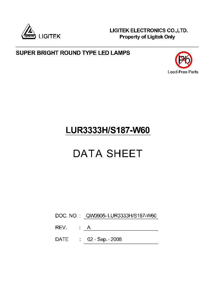 LUR3333HS187-W60_4898566.PDF Datasheet