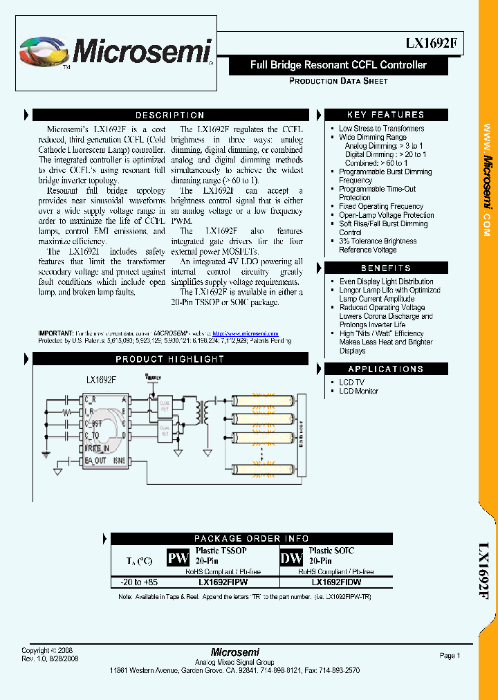 LX1692FIDW_4582060.PDF Datasheet