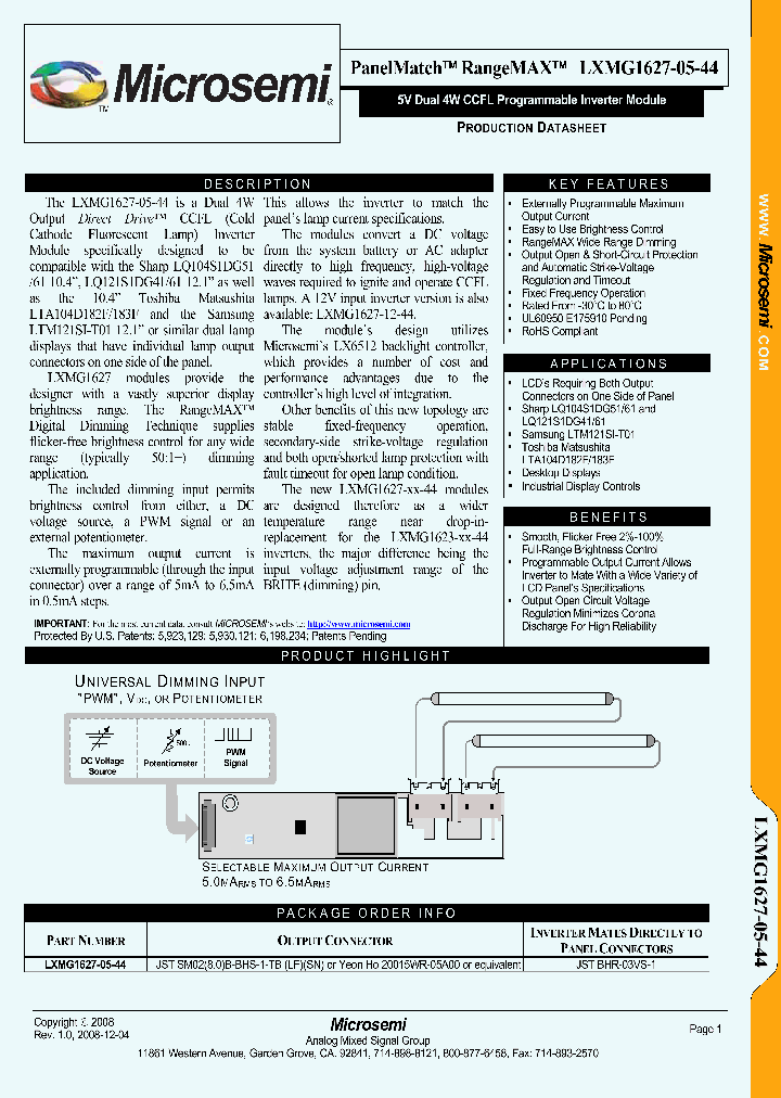 LXMG1627-05-44_4772135.PDF Datasheet