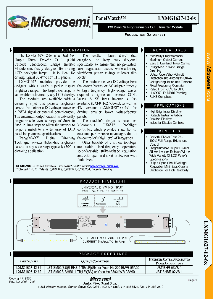LXMG1627-12-61_4772146.PDF Datasheet