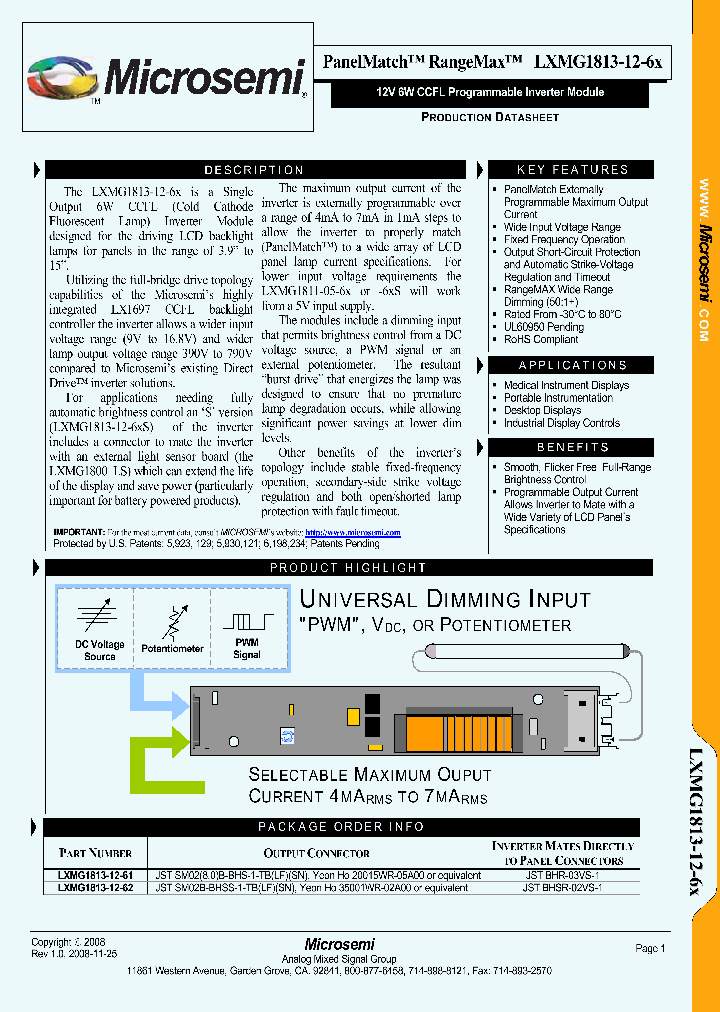 LXMG1813-12-61_4651235.PDF Datasheet